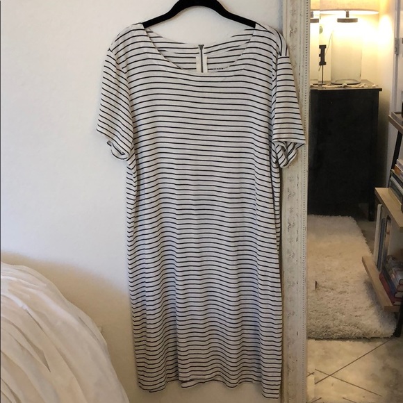 Target Dresses & Skirts - Black and white striped dress Target Dresses & Skirts - Black and white striped dress